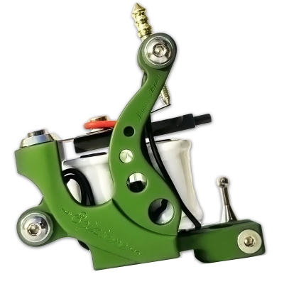 Tattoo Machine - Egiziana - Aluminum Green