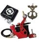 Tattoo Machine Egiziana + Nemesis + Pedale + Clip Cord